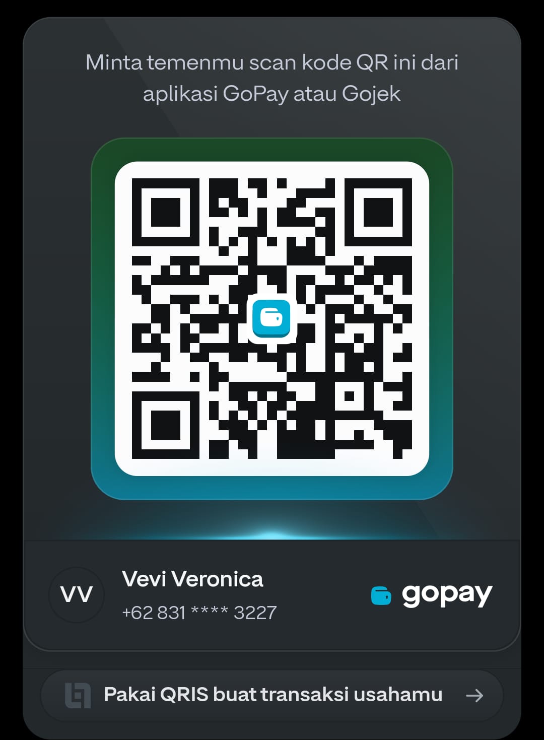 Saweria QR